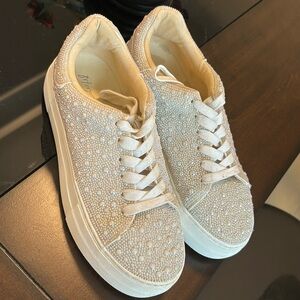 Betsey Johnson Pearl Sneakers